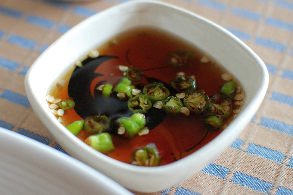 Prik Nam Pla – thailändische Fischsauce mit Chili