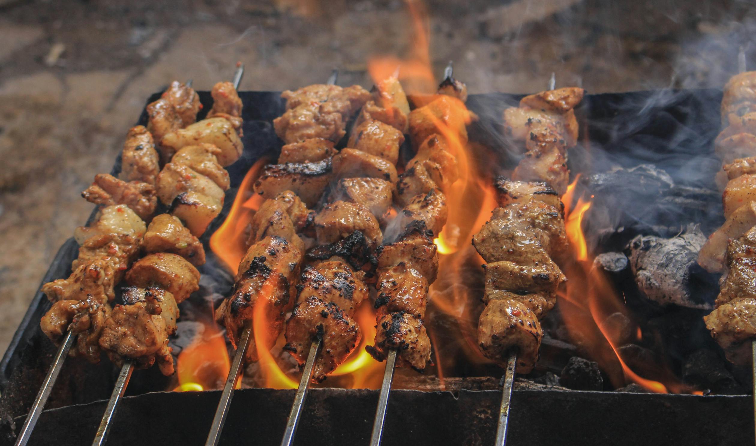 Greek Meat Skewers (Souvlakia)